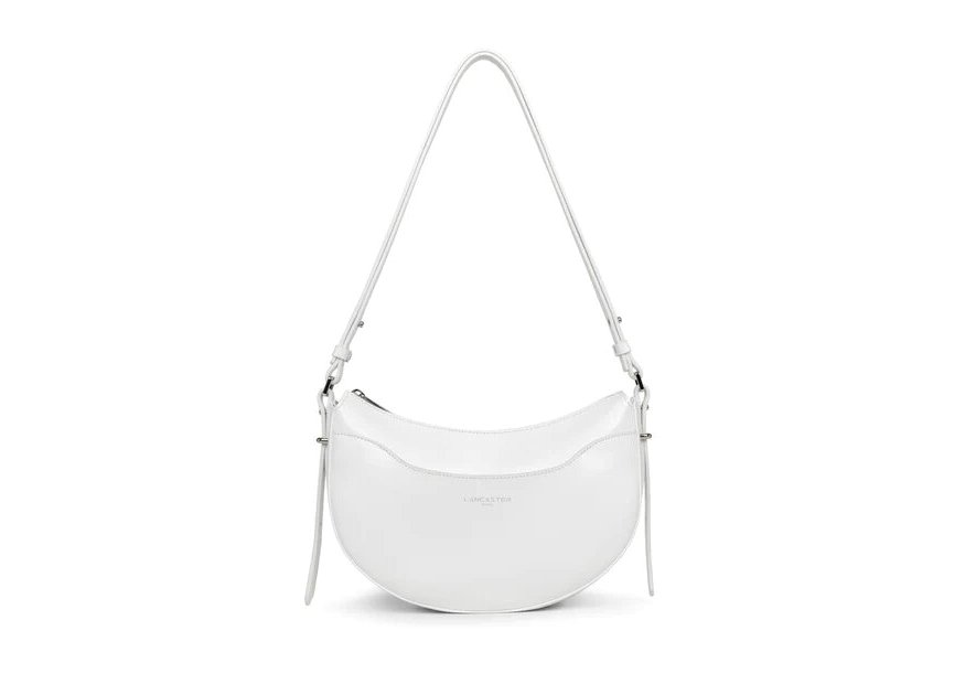 Lancaster 433-28 - REFENTE CUIR VACH. - BL sac demi lune suave s Sacs à mains