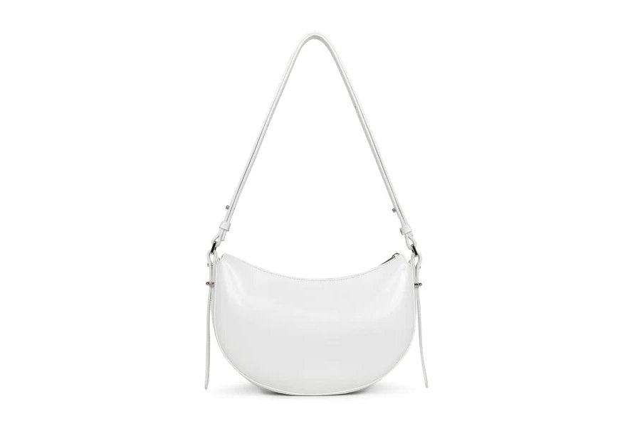 Lancaster 433-28 - REFENTE CUIR VACH. - BL sac demi lune suave s Sacs à mains