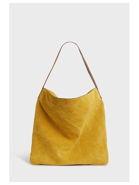 Gerard Darel LADY/407 - CUIR DE VACHETTE VELO sac besace plate gérard darel lady nubuck sacs-a-mains