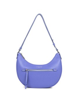 Lancaster 480-002 - CUIR DE VACHETTE - BLE sac besace m lancaster firenze Sacs à mains