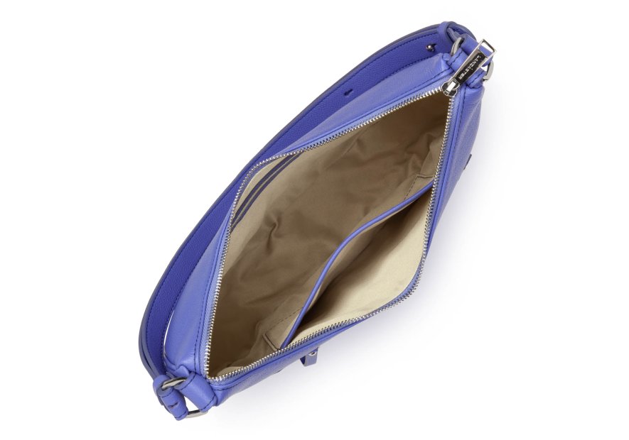 Lancaster 480-002 - CUIR DE VACHETTE - BLE sac besace m lancaster firenze Sacs à mains