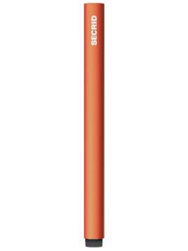Secrid C - ALUMINIUM - ORANGE. porte carte secrid cardprotector