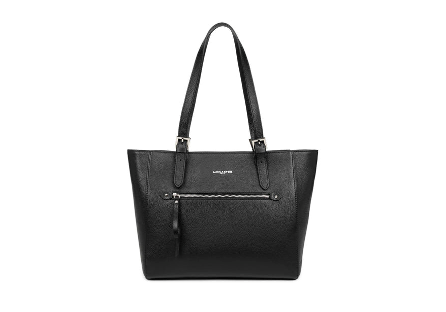 Lancaster 480-004 - CUIR DE VACHETTE - NOI lancaster firenze cabas shopping