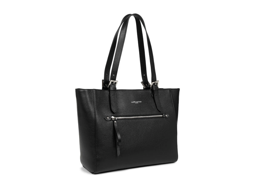Lancaster 480-004 - CUIR DE VACHETTE - NOI lancaster firenze cabas shopping