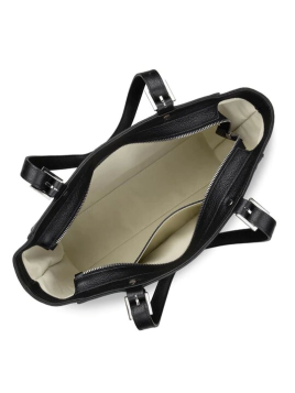 Lancaster 480-004 - CUIR DE VACHETTE - NOI lancaster firenze cabas shopping