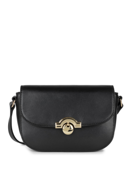 Lancaster 531-001 - CUIR DE VACHETTE - NOI lancaster paris médaille trotteur rabat Sacs à mains