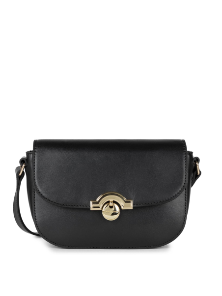 Lancaster 531-001 - CUIR DE VACHETTE - NOI lancaster paris médaille trotteur rabat Sacs à mains