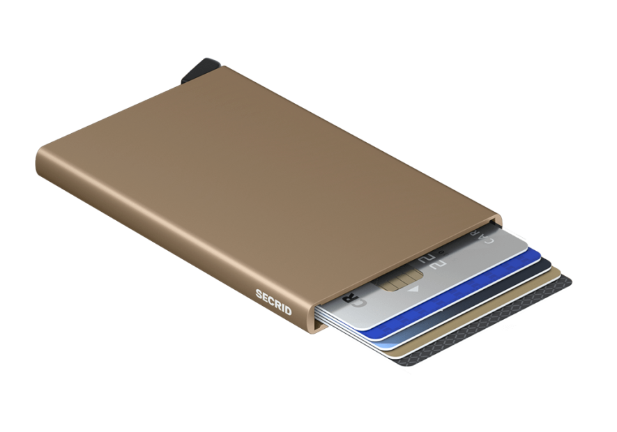 Secrid C - ALUMINIUM - SAND porte carte secrid cardprotector