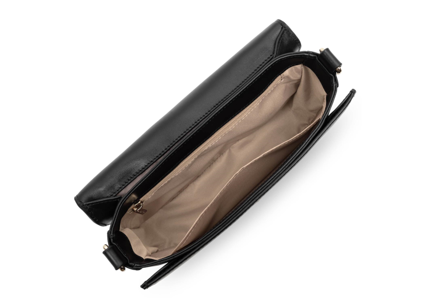 Lancaster 531-003 - CUIR DE VACHETTE - NOI paris médaille trotteur rabat l Sacs à mains