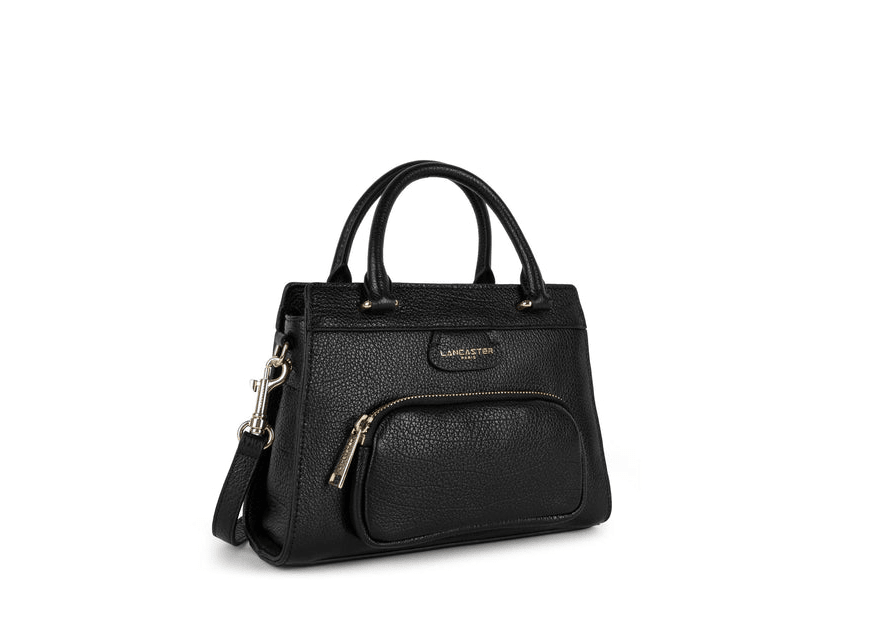 Lancaster 529-75 - CUIR DE VACHETTE - NOIR lancaster dune shopping shopping