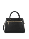 Lancaster 529-75 - CUIR DE VACHETTE - NOIR lancaster dune shopping sac-a-main-shopping-toile-ou-cuir