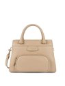 Lancaster 529-75 - CUIR DE VACHETTE - BEIG lancaster dune shopping sac-a-main-shopping-toile-ou-cuir