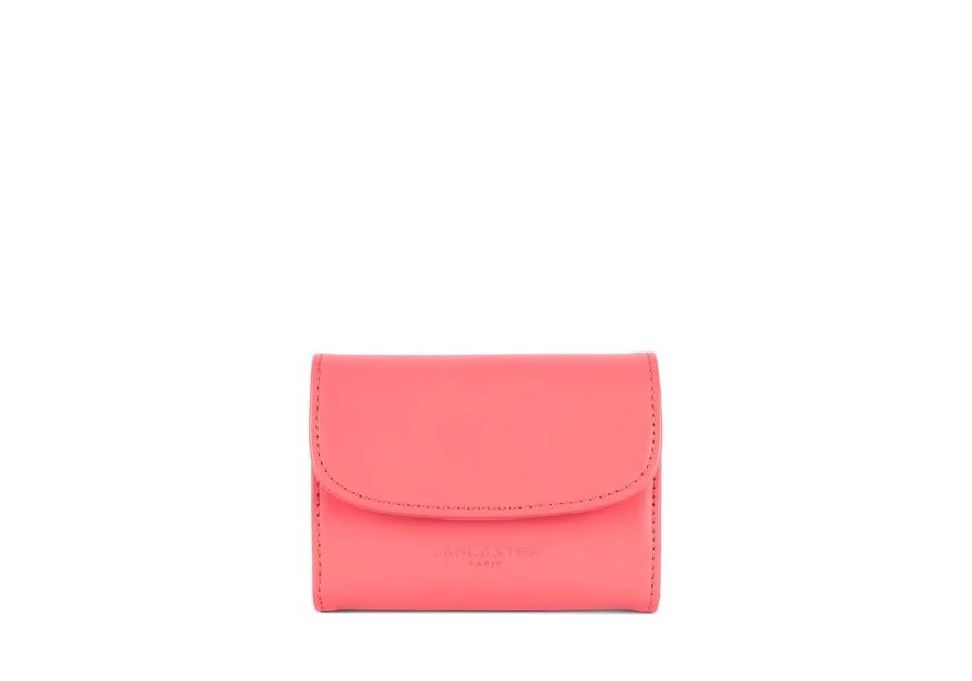 Lancaster 131-021 - CUIR DE VACHETTE - ROS lancaster paris pm porte monnaie pmpb femme