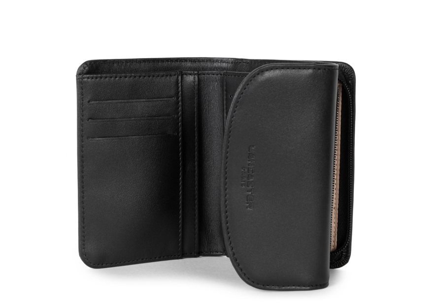 Lancaster 131-024 - CUIR DE VACHETTE - NOI lancaster parsi pm porte monnaie Porte-monnaie Femme