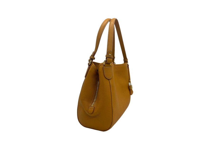 Mac Douglas DULCINE-ROMY S - CUIR DE VACHETT sac shopper taille s dulcine rome mac douglas shopping