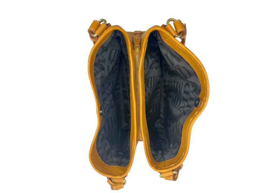 Mac Douglas DULCINE-ROMY S - CUIR DE VACHETT sac shopper taille s dulcine rome mac douglas shopping