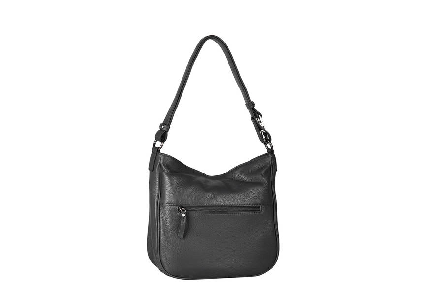 etrier EBAL17 - CUIR DE VACHETTE - NOIR etrier balade porté épaule Sacs à mains