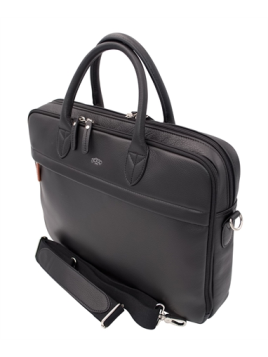 JUMP 4471NU - CUIR DE VACHETTE - NOIR jump-uppsala cuir-porte documents 15" Sac business