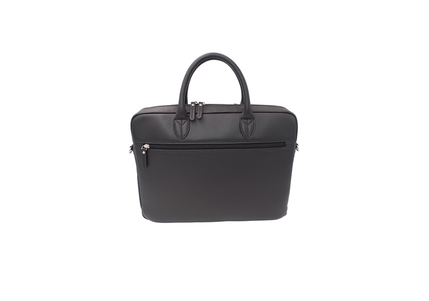 JUMP 4471NU - CUIR DE VACHETTE - NOIR jump-uppsala cuir-porte documents 15" Sac business