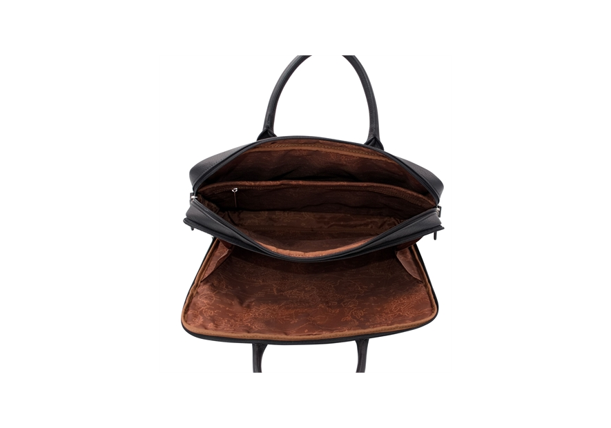 JUMP 4471NU - CUIR DE VACHETTE - NOIR jump-uppsala cuir-porte documents 15" Sac business