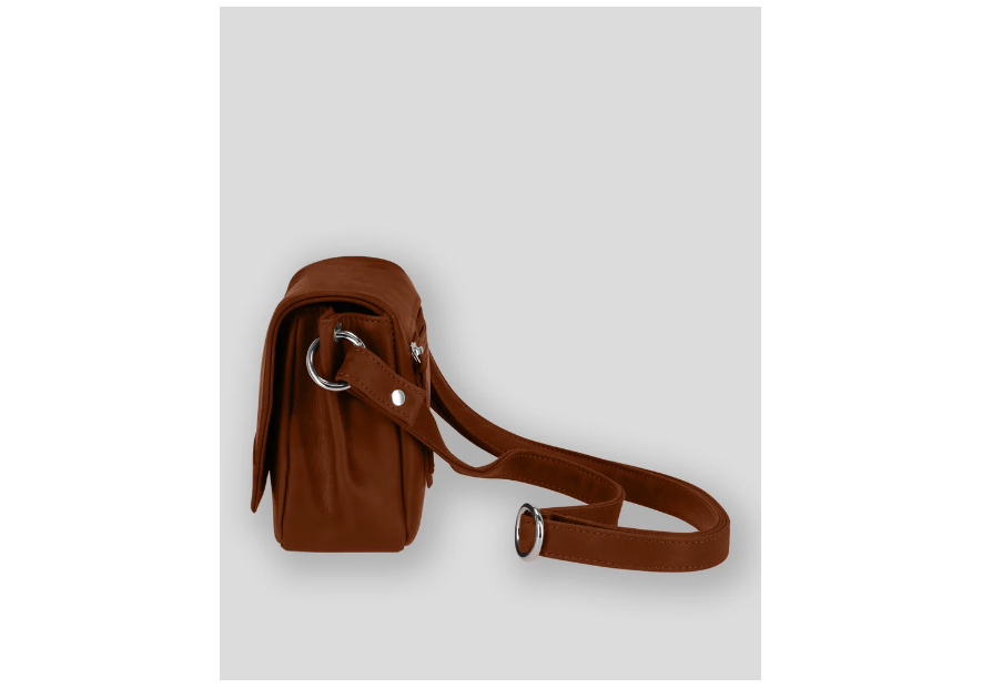 Les Ateliers Foures E341 - CUIR DE VACHETTE - FAUVE les ateliers fourès-ecrin-sac rabat s Sacs à mains