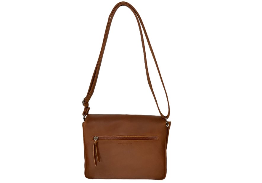 Les Ateliers Foures E551 - CUIR DE VACHETTE - FAUVE les ateliers fourès-écrin-sac rabat m Sacs à mains