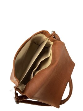 Les Ateliers Foures E551 - CUIR DE VACHETTE - FAUVE les ateliers fourès-écrin-sac rabat m Sacs à mains