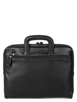 Gerard Henon 6944 - CUIR DE VACHETTE - NOIR porte documents slim 13" Sac business