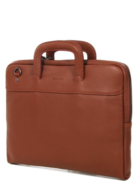 Gerard Henon 6944 - CUIR DE VACHETTE - MARRON porte documents slim 13" sac-business