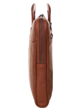 Gerard Henon 6944 - CUIR DE VACHETTE - MARRON porte documents slim 13" Sac business