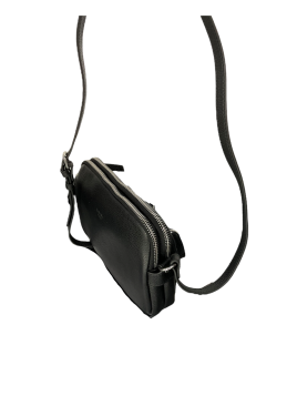 Katana 69415 - CUIR DE VACHETTE - NOIR katan trotteur porté travers Sacs à mains