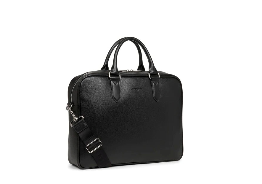 Lancaster 370-17 - CUIR DE VACHETTE - NOIR lancaster milano gentlemen porte document15" Sac business
