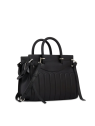 Lancel A12339 - CUIR DE VACHETTE - NOIR lancel-rodéo-porté main m sacs-a-mains