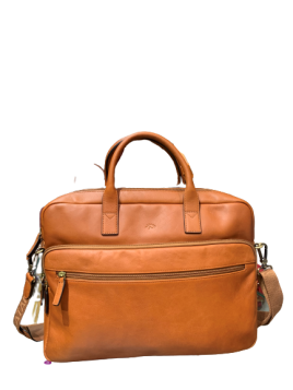 Katana 31163 - CUIR DE VACHETTE - GOLD katana cuir gras porte documents m 15" Sac business