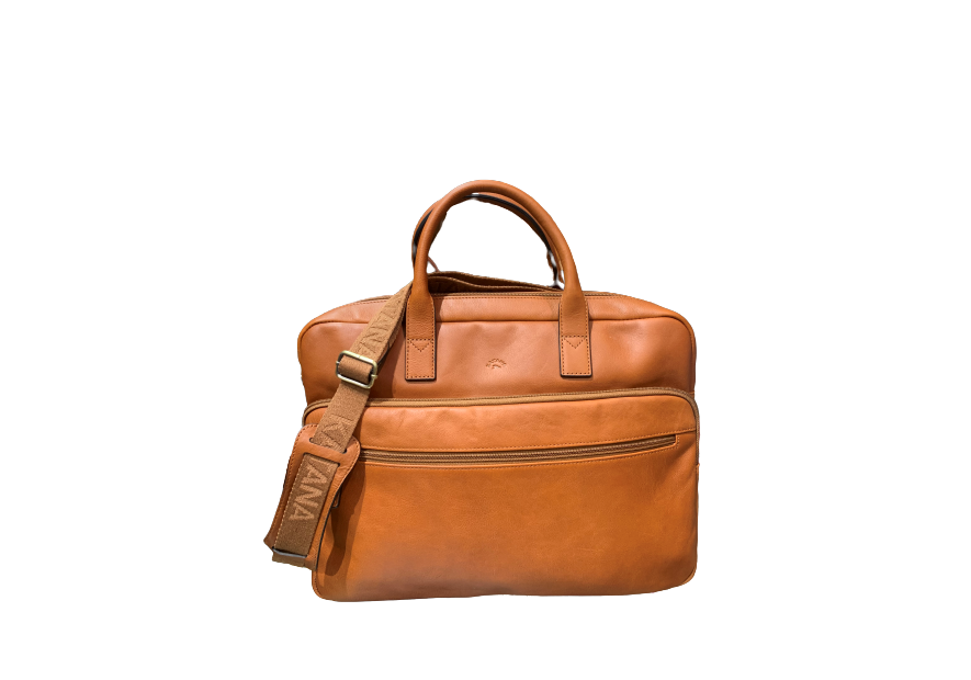 Katana 31163 - CUIR DE VACHETTE - GOLD katana cuir gras porte documents m 15" Sac business