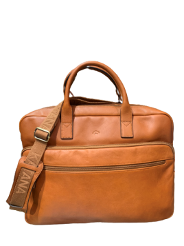 Katana 31163 - CUIR DE VACHETTE - GOLD katana cuir gras porte documents m 15" Sac business