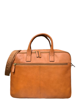 Katana 31163 - CUIR DE VACHETTE - GOLD katana cuir gras porte documents m 15" Sac business