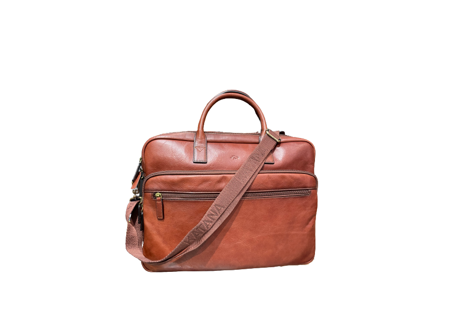 Katana 31163 - CUIR DE VACHETTE - MARRO katana cuir gras porte documents m 15" Sac business