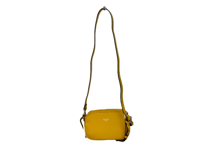 Katana 69403 - CUIR DE VACHETTE - JAUNE katana-69-trotteur min passant ceinture Sacs à mains