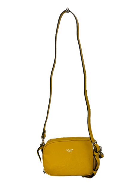 Katana 69403 - CUIR DE VACHETTE - JAUNE katana-69-trotteur min passant ceinture sacs-a-mains