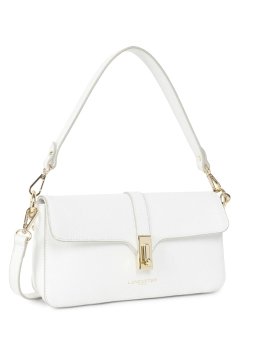 Lancaster 547-41 - CUIR DE VACHETTE - BLAN Foulonné Milano - Petit sac trotteur Sacs à mains