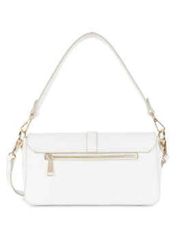 Lancaster 547-41 - CUIR DE VACHETTE - BLAN Foulonné Milano - Petit sac trotteur Sacs à mains