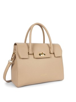 Lancaster 547-56 - CUIR DE VACHETTE - BEIG Foulonné Milano - Sac shopping Sacs à mains