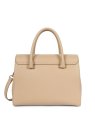 Lancaster 547-56 - CUIR DE VACHETTE - BEIG Foulonné Milano - Sac shopping sacs-a-mains