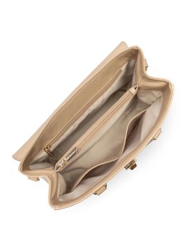 Lancaster 547-56 - CUIR DE VACHETTE - BEIG Foulonné Milano - Sac shopping Sacs à mains