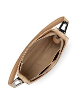 Lancaster 433-20 - CUIR DE VACHETTE - BEIG Suave Ace - Sac porté épaule Sacs à mains