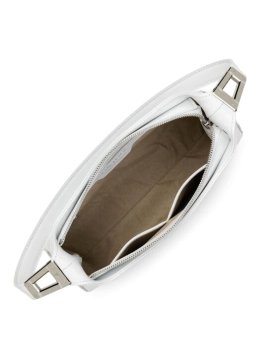 Lancaster 433-20 - CUIR DE VACHETTE - BLAN Suave Ace - Sac porté épaule Sacs à mains