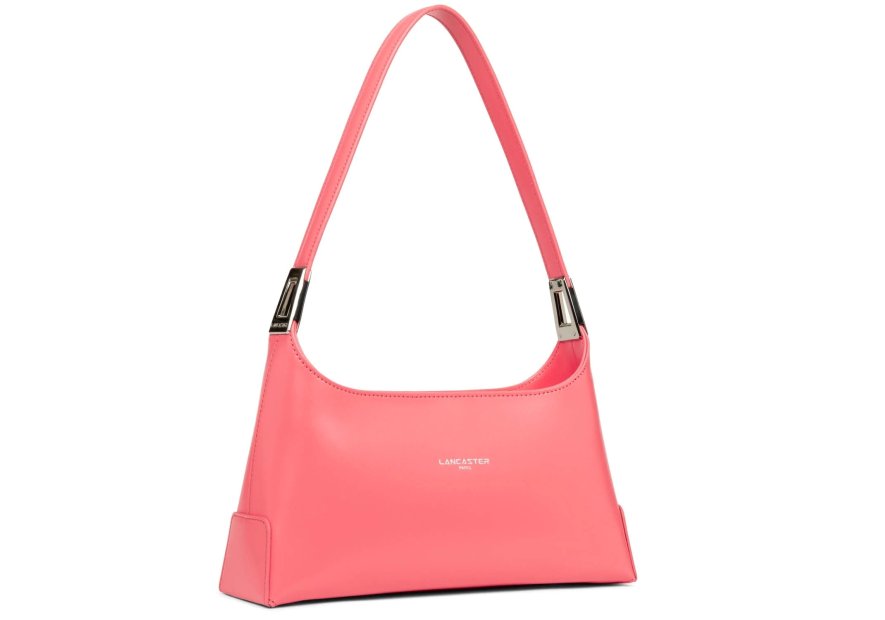 Lancaster 433-20 - CUIR DE VACHETTE - ROSE Suave Ace - Sac porté épaule Sacs à mains