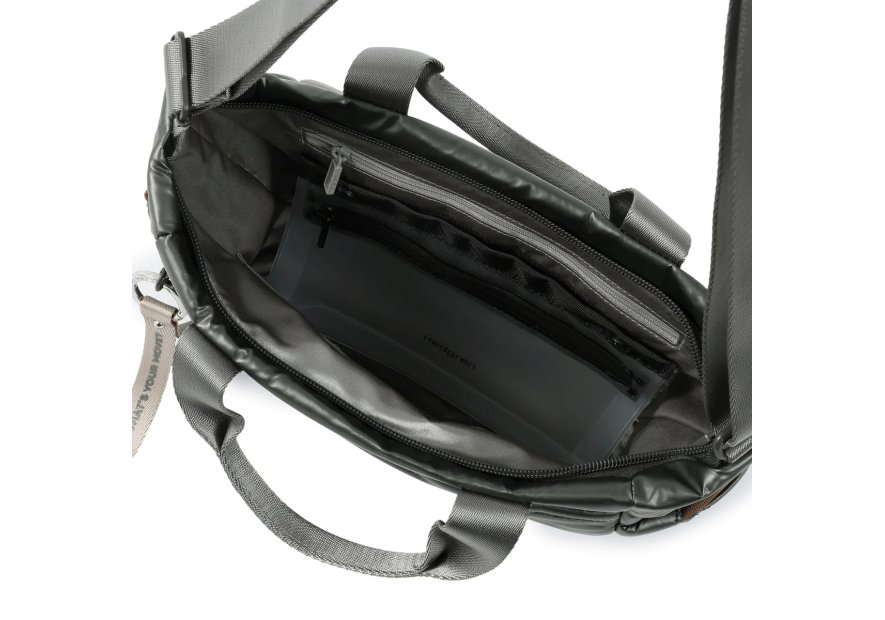 Hedgren HCOCN07/SOFTY - POLYAMIDE - BLAC softy-porte main m Sacs à mains