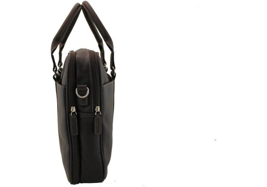 Gerard Henon 2980 - CUIR DE VACHETTE - NOIR porte documents golf 15" Sac business